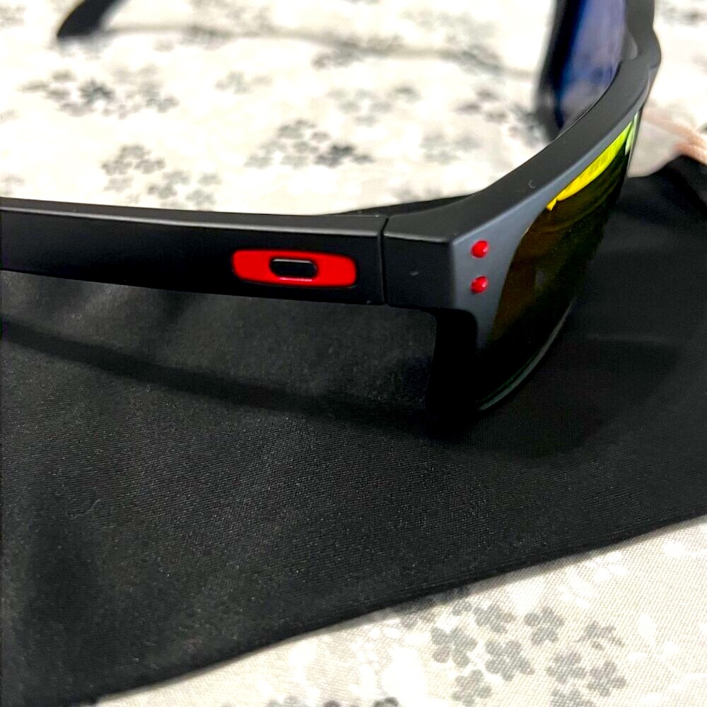Oakley Sunglasses Holbrook Ruby Iridium Prizm Polarized 9102 ✨️ NEW✨️ - Picture 9 of 9